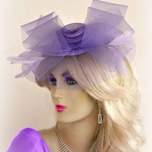 Wedding Fascinator Cocktail Hat, Women's Hair Accessory Bridal, Mother Of The Bride Hat, NYFashionHats, Couture Designer Hats Millinery, Ara